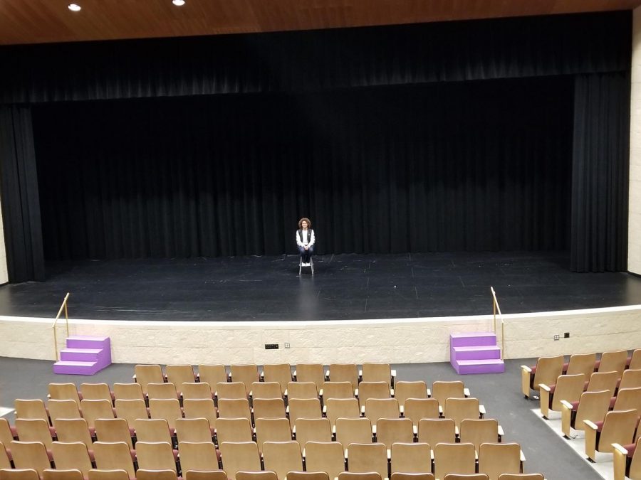 WOW- Look at that spectacular view from the top of the auditorium. 