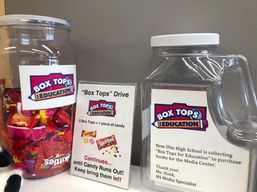 SWEET MOTIVATION students can bring in Box tops in exchange for candy