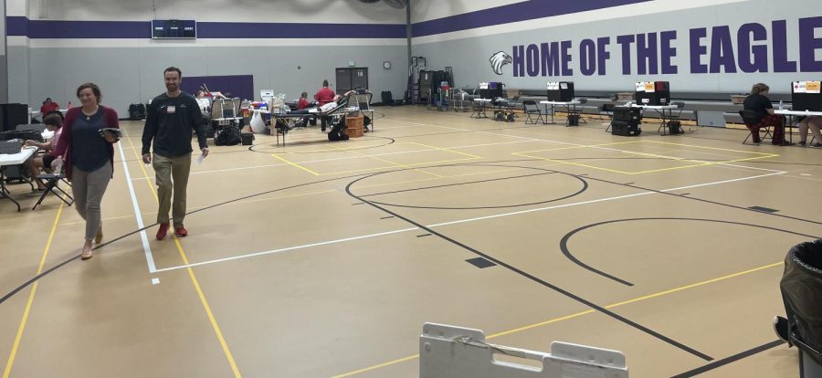 On Monday, May 8 the New Ulm FFA chapter held the yearly blood drive at NUHS. There were multiple red cross workers there as well as many people donating.