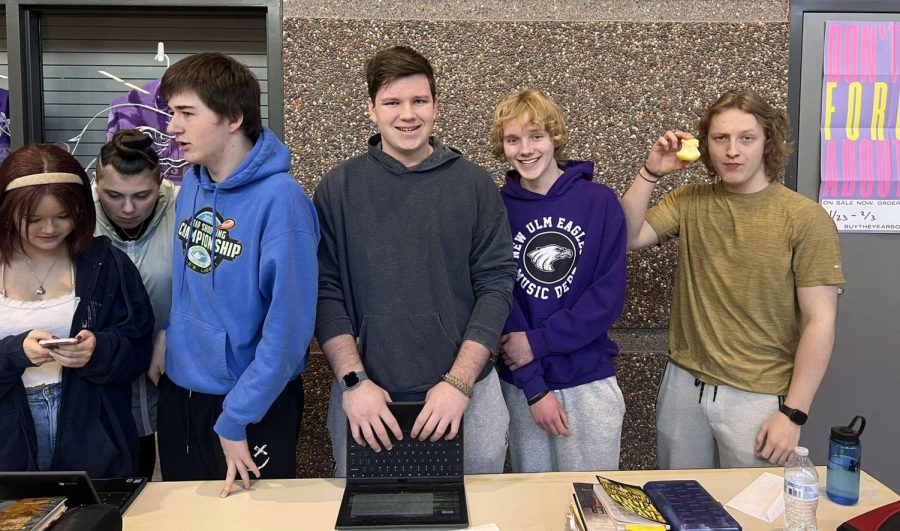 Seniors Jayden, Shawn, Damien, and others are selling yearbooks in the NUHS commons during lunch. Damien Gareis said, it was fun, and I got to interact with a lot of people, and just the experience was great. The yearbook costs $45; the last day to buy one early is February 3. 