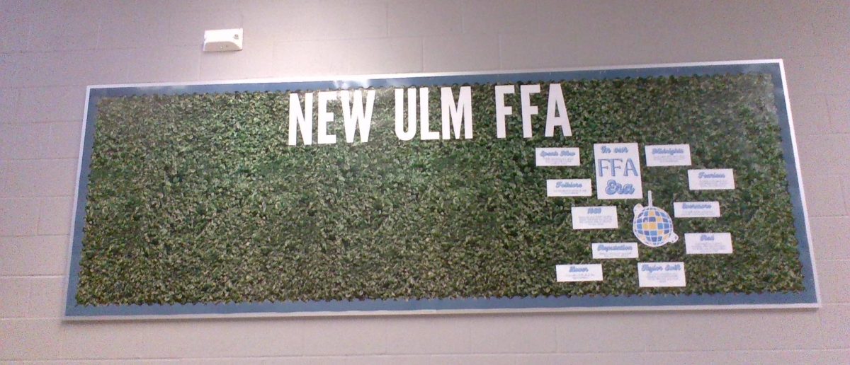 New Ulm High School FFA chapter gearing up for the new school year. 