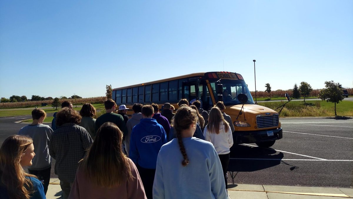 Around 11:45 a.m. the students headed to MSU to explore the college opportunities available to them. 