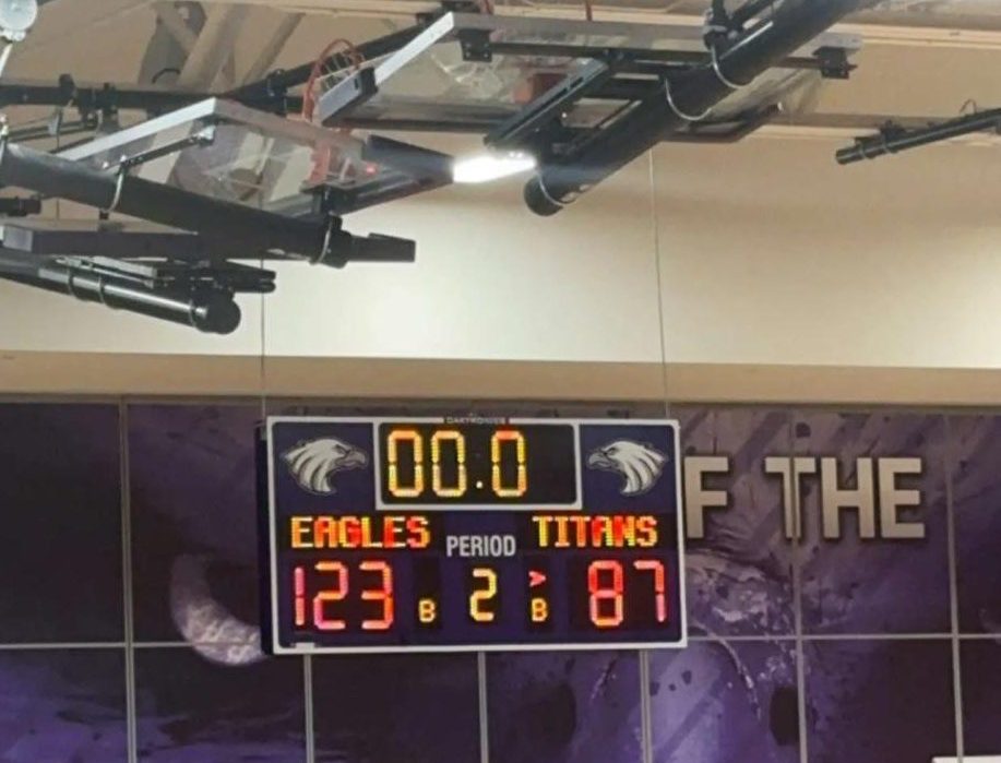 The Eagles win a record beating game against the TCU Titans, Tuesday night.
