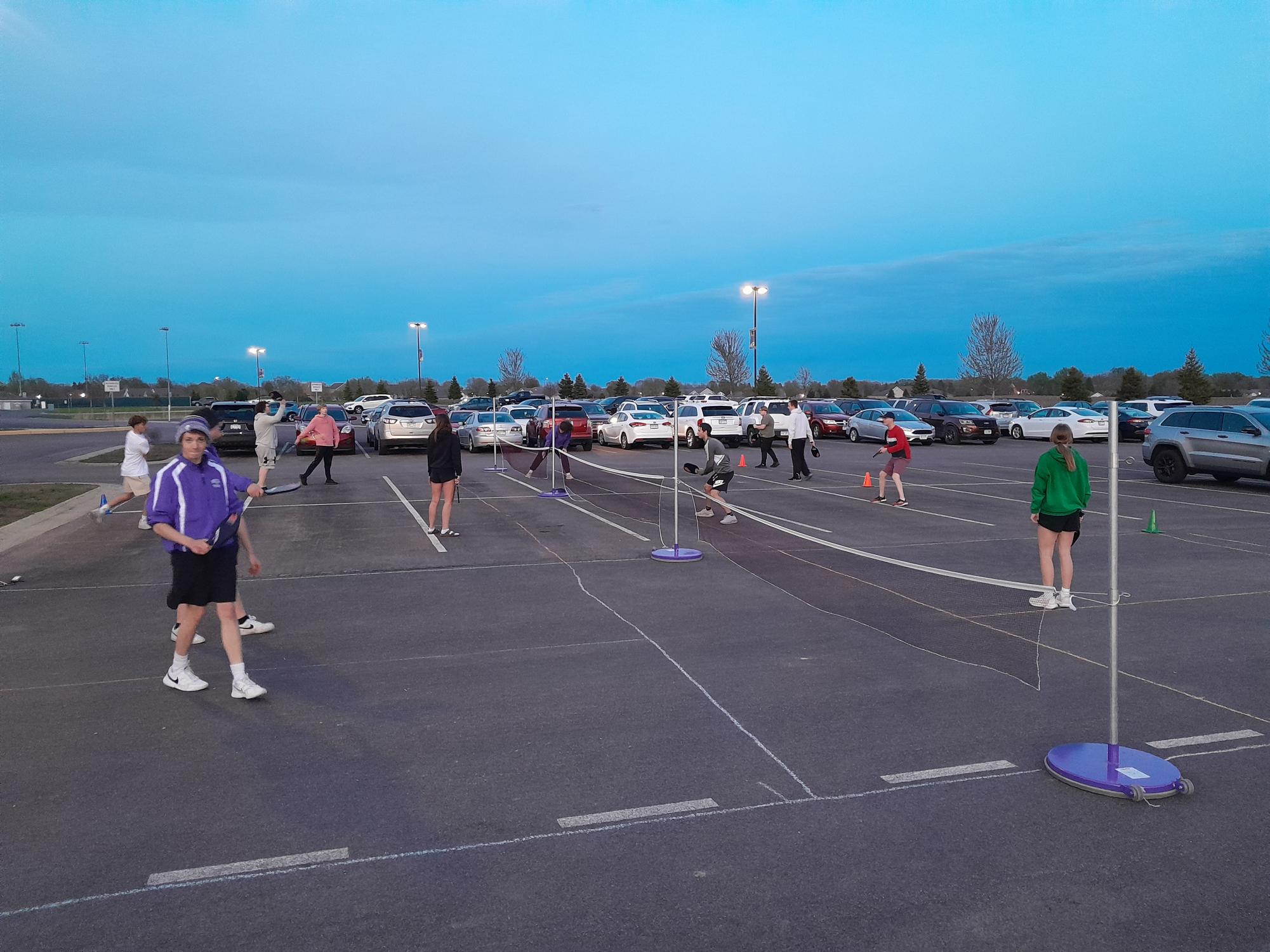 Pickleball at the Spring Event