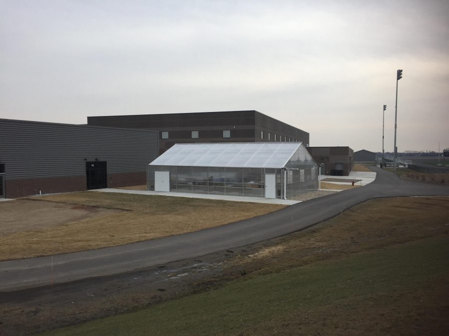 New Ulm high school green house