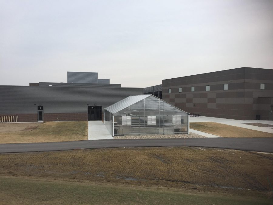 New Ulm high school green house