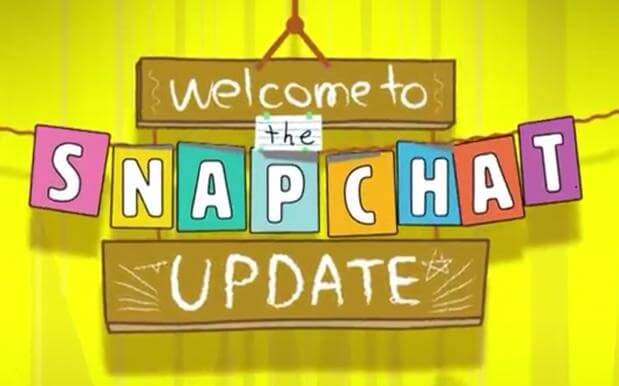 New Snapchat Update