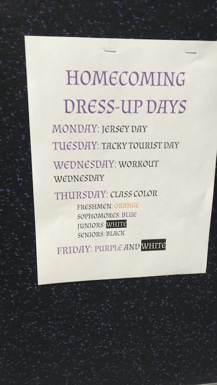 Dress up days