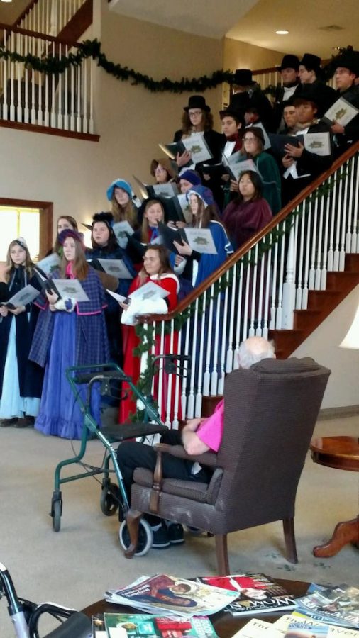 Caroling at Nursing Homes