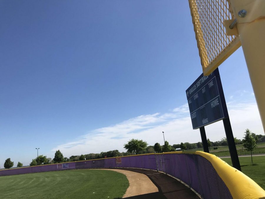 WOW! The 2018 girls softball team loves their new fields. 