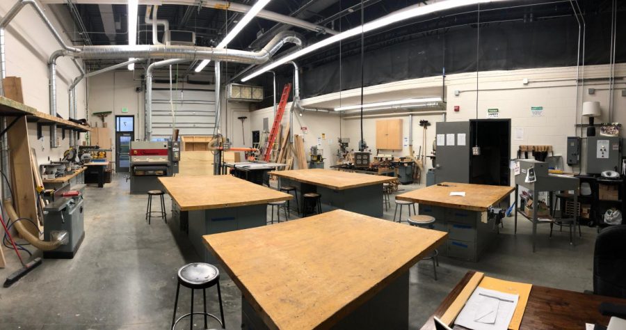 New Ulm High School's Wood Shop