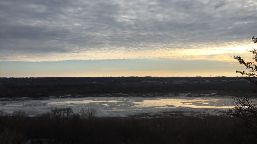 As this winter's snow starts to melt, water levels everywhere begin to rise. Taken just outside of New Ulm.