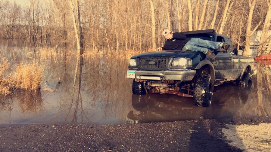 Danger Ranger Enjoying The Flooded Areas.