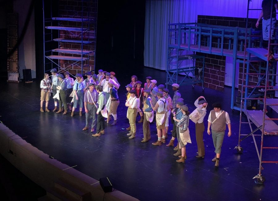 Sneak Peek at the Musical Newsies!