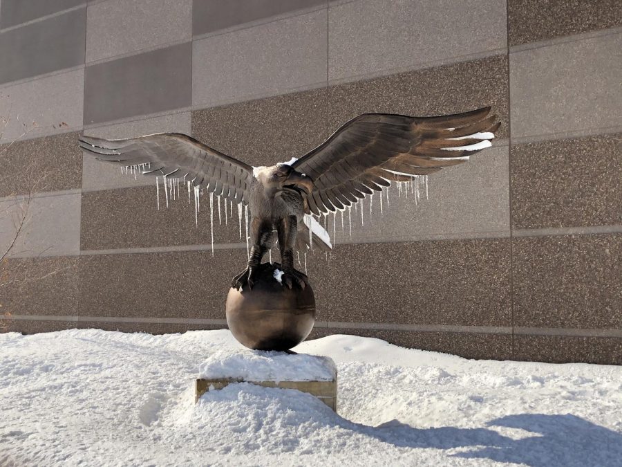 Even Eagles with ice on their wings can soar!