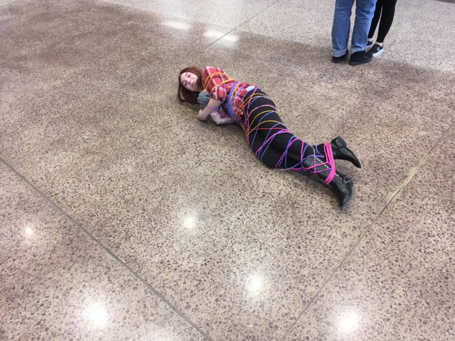 Ella Weisbrich is still tangled in loom bands