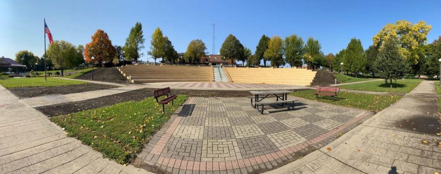 Photo from the bottom of the Amphitheater