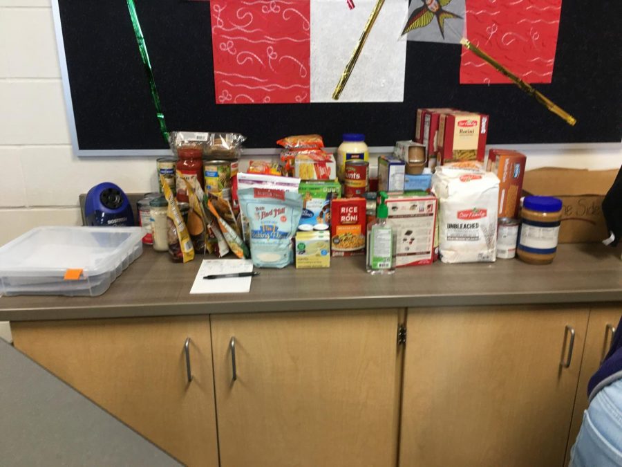 JOI food Drive.