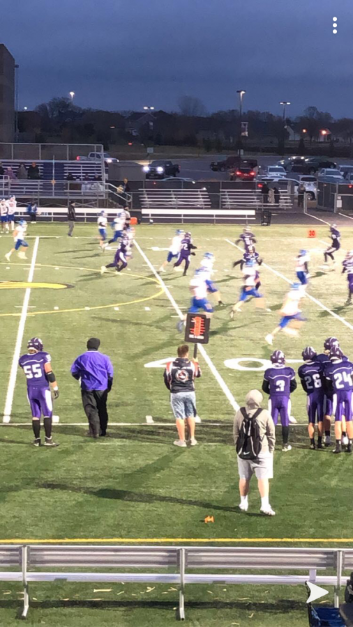 The C-Squad football team played their last game of the season against the Waseca Bluejays on Monday, November 9th. Fortunately, they took a win and they ended their season with a great record, only losing one game. "I'm sad that the season is over, but I'm happy that we got to play," said Kyle Helget. "I'm proud of our record and I'm excited to play football again next year."