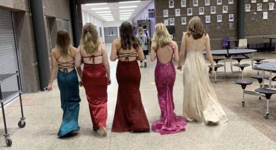 On November 8, the 2020 court members filmed their annual court dance for homecoming. Everyone on the court is excited to be able to have coronation, even with it being online. "I am just happy to be able to have this week, even with some restrictions," said Paige Kalis, a court member.