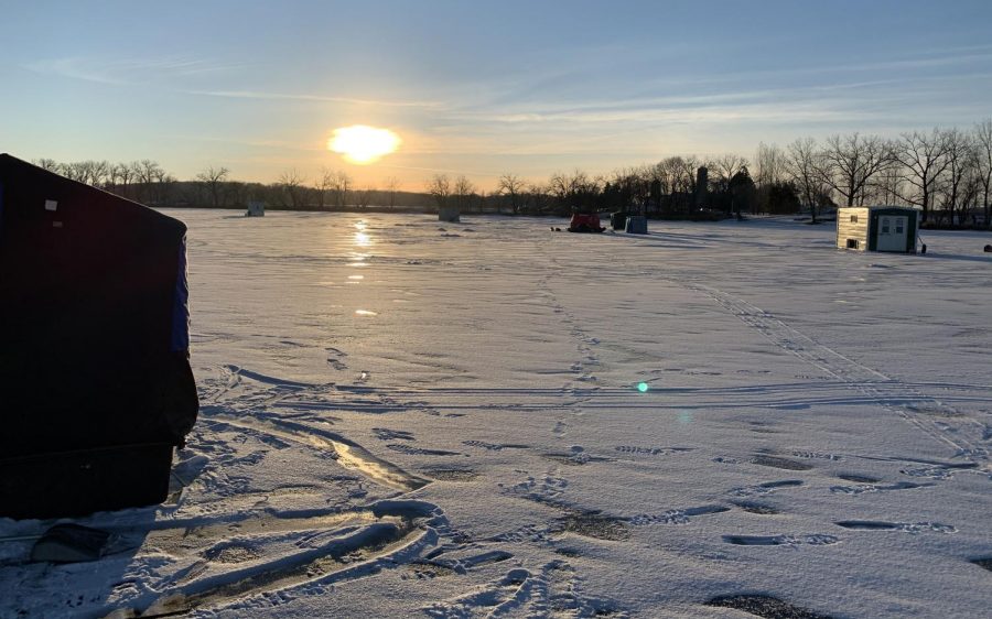 Finally Fishing on Hard Water