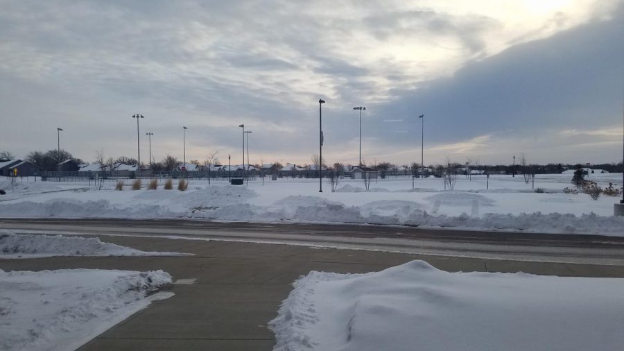Snow in New Ulm MN