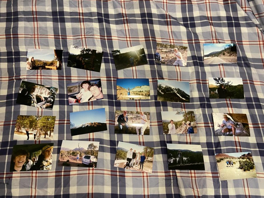 Some of the multiple pictures taken while on the trip.