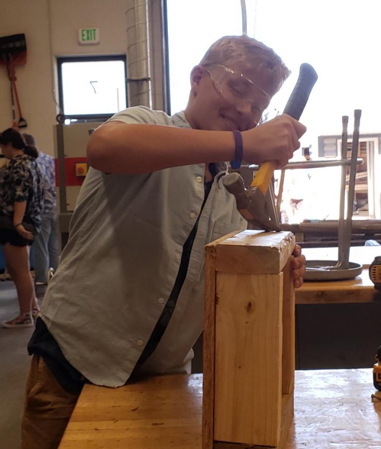 Hawaiian masonry action in Intro to Trades 