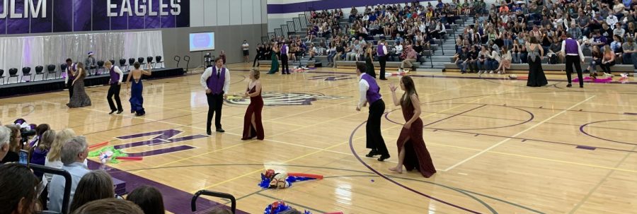 Homecoming Court Dancing at Coronation