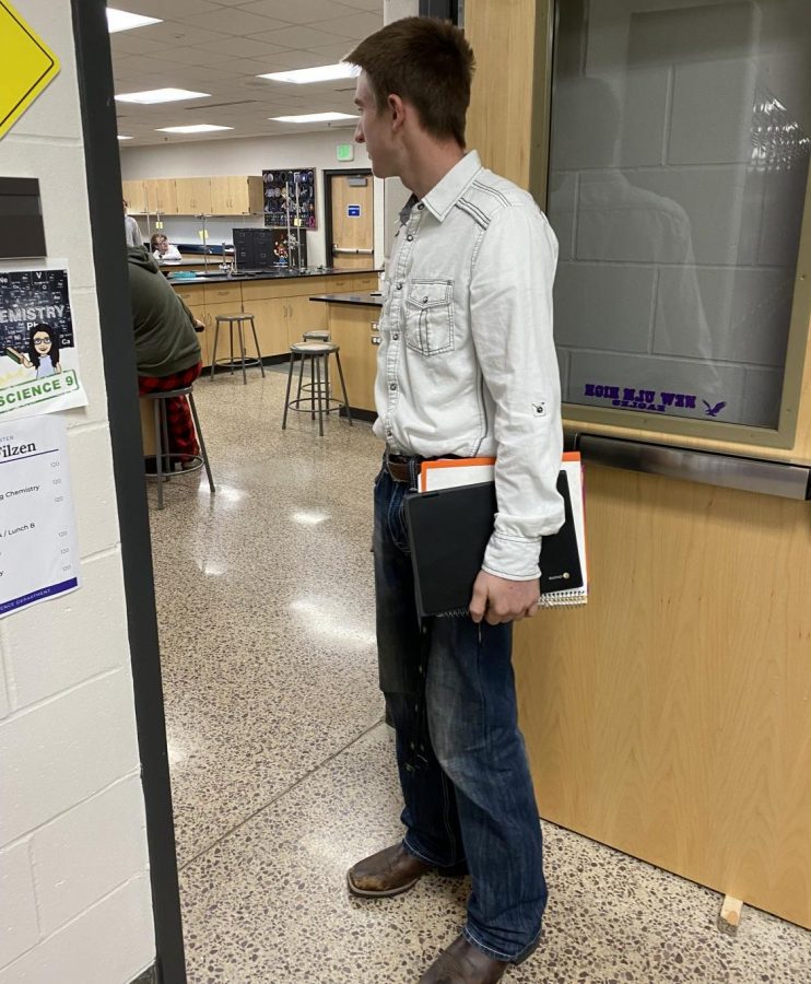Big Country guy Austin Enter lookin spiffy