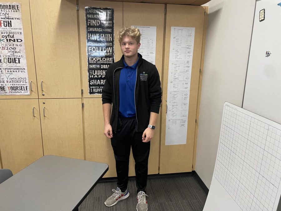 Sophomore Ethan Lieb dressed up as a doctor for his future career day.