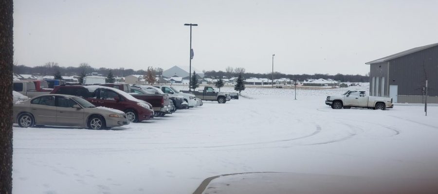 First snowfall brings NUHS students some difficult driving conditions 