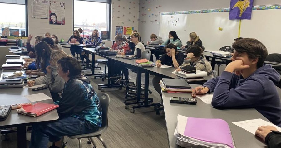 Mrs.Rogers 5th hour using only paper and pencil 