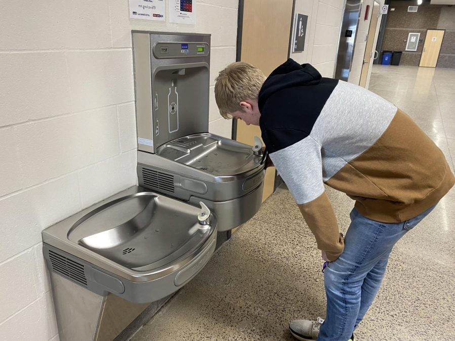 On Feb. 3, Maddox Mortensen discovered the water fountains are still not turned on after almost two years. ¨Its been so long and Covid is going to be around forever, so why not just turn them on,¨ said Mortensen. The water fountains have been turned off at NUHS since the beginning of Covid to stop the spread of the disease. 