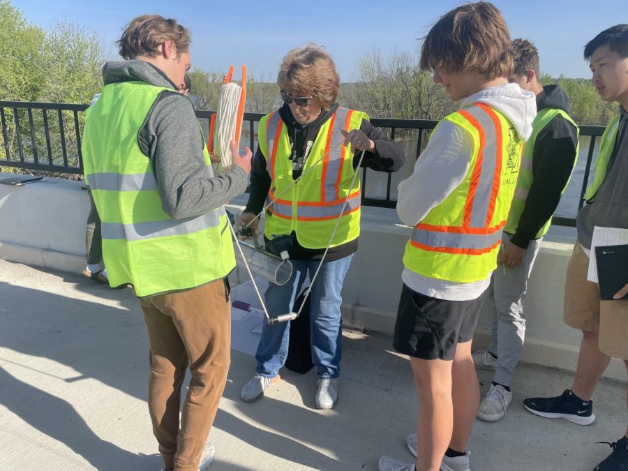 Students in Ms. Filzens chemistry class went to the Minnesota river to test levels in the river including the Ph of the water. Junior Cale Dennis said, The school field trip brought me a lot of excitement. I enjoyed being outside by the river with friends and I thought the trip was very educational.