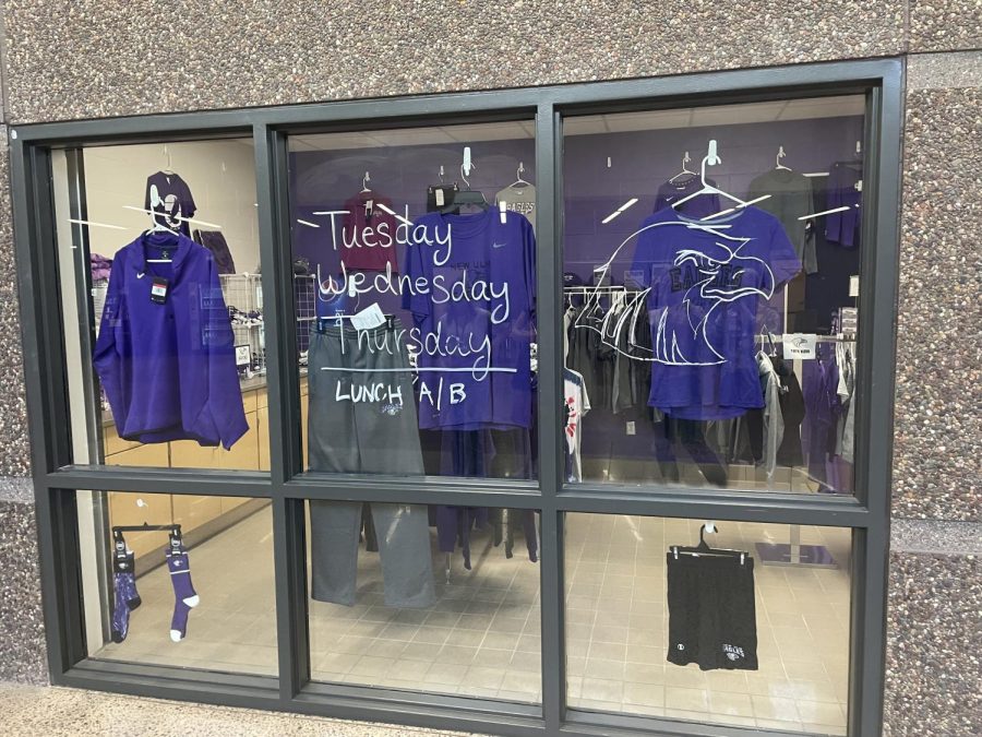 The New Ulm Eagles School Store is back open!
