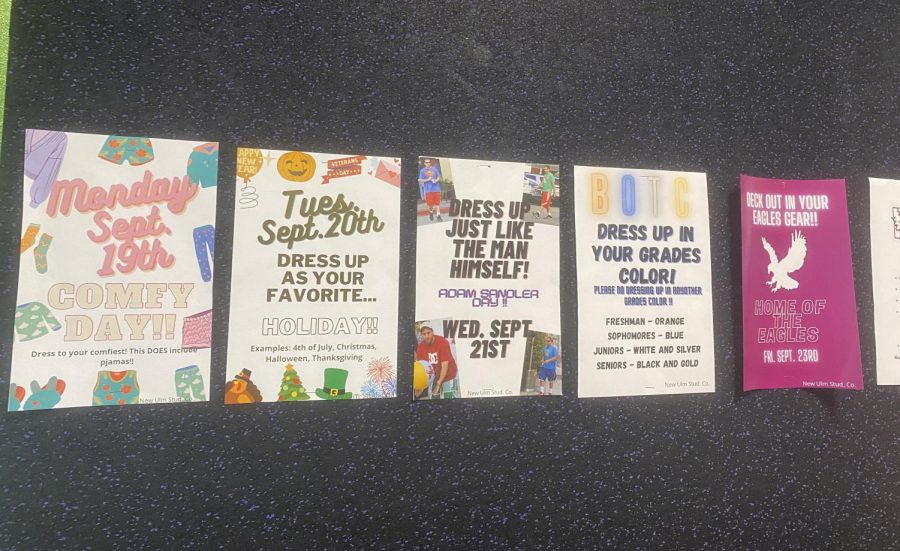 High school students will be dressing up the week of the 19th for homecoming week