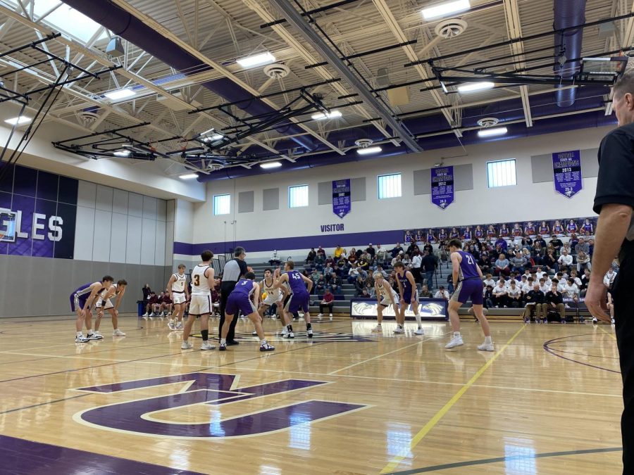 NUHS Boys Basketball starts the season off with a landslide win against the Jordan Jaguars. Final score 74-53.