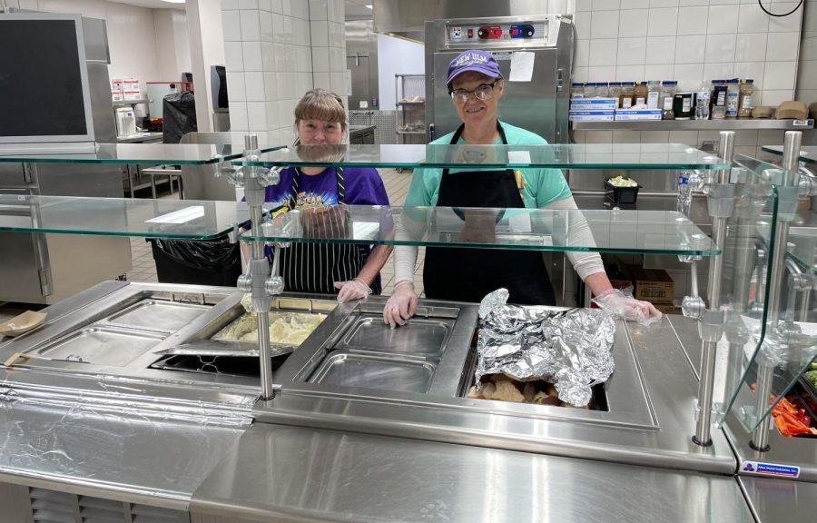 Lunch Staff are prepared and ready to serve up some lunch for the students during the busy lunch period this Monday at NUHS. These staff members work every day to bring hot and ready meals for students to enjoy every week! Junior student, Nate Firle said "Let 'em Cook," when asked what he thought about our lunch staff at NUHS. They sure did cook up a great meal on Monday of some crispy chicken tenders for students to enjoy, give them thanks next time you go through the line!