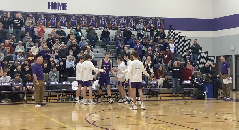 Nate Firle during starting line up.