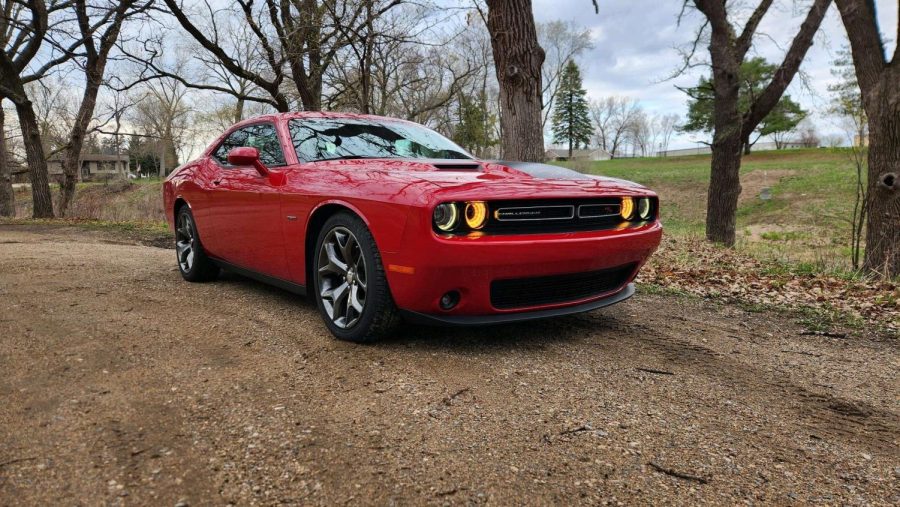 The car Senior Jayden Ludwig took to prom.