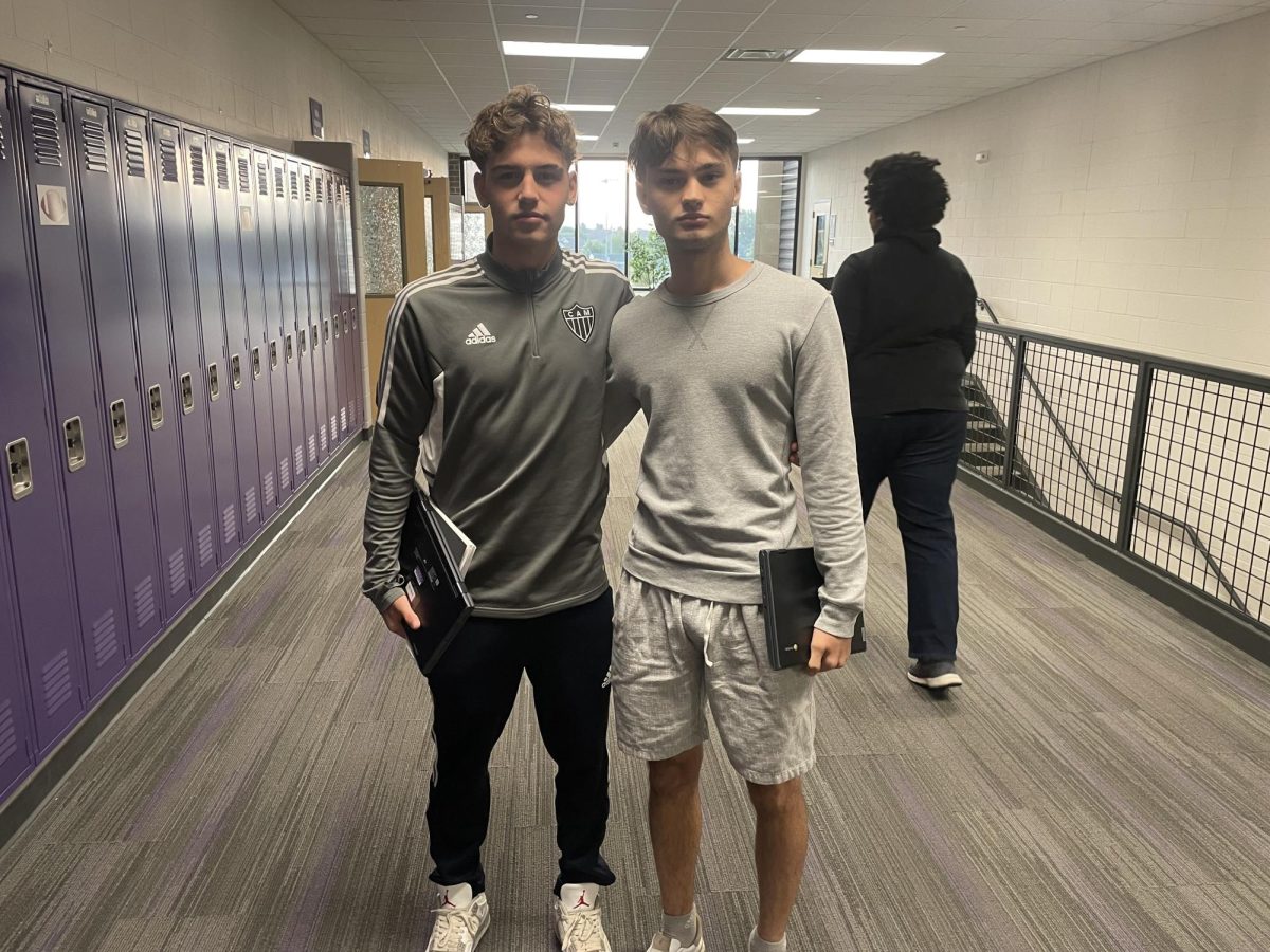 Vico Serra (left) and Francisco Cicarini Neto Lavalle (right) foreign exchange to NUHS