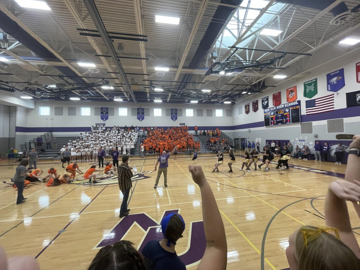 The famous BOTC week brings students together on Thursday afternoon. As the gym gets packed students rile up for the big games. In the famous game tug of war  the seniors show who's on top and take the win. Senior tug team member Lily McGuire said, "That was easy peasy!" 