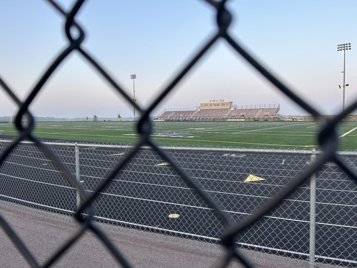 NewUlm Eagles football stadium looking ready for a new year.