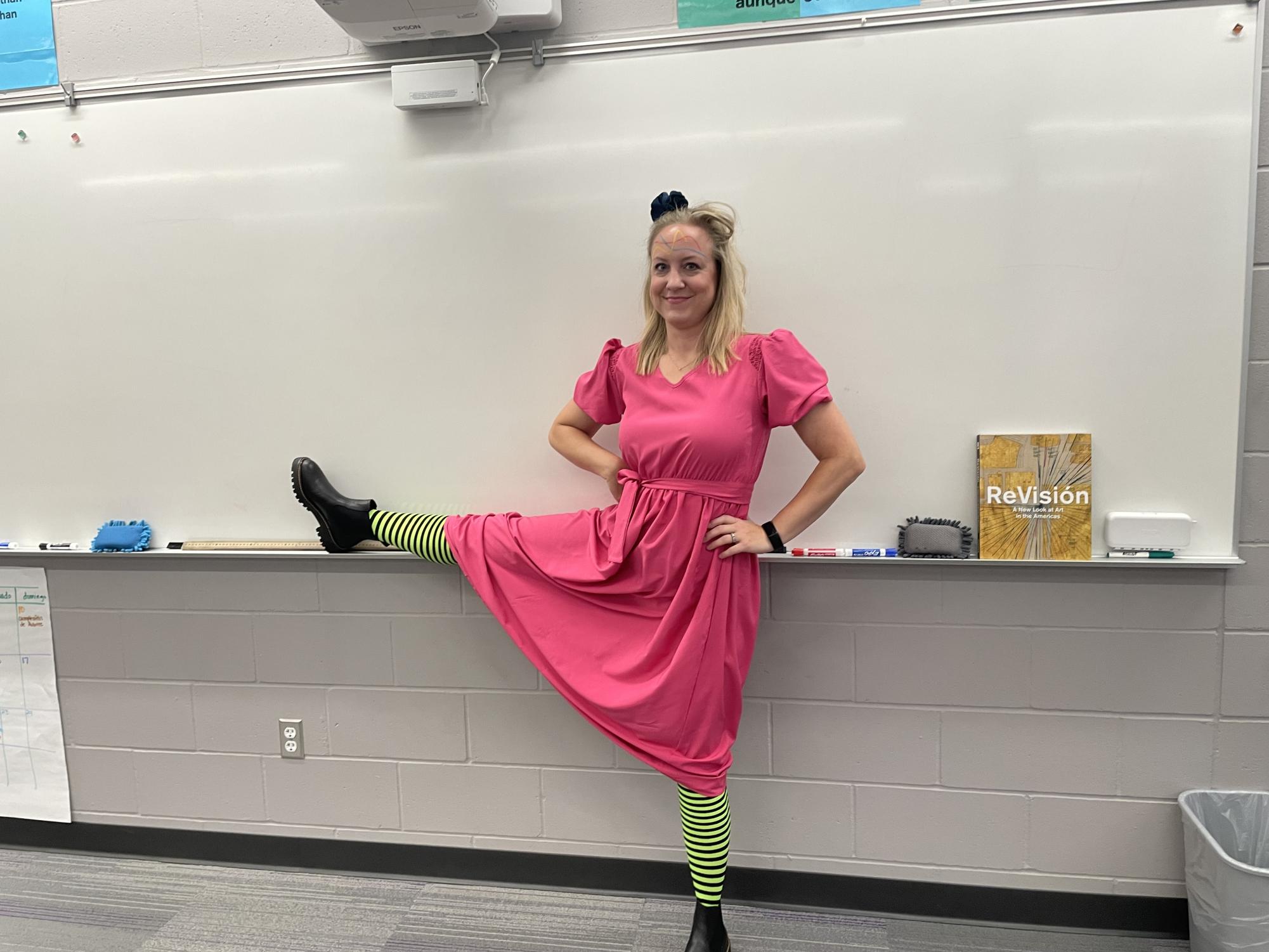 Profe Gunderson goes all out for homecoming week
