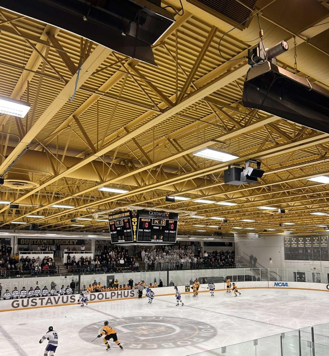 Eagle's boys hockey takes to the rink against Mankato East Cougars