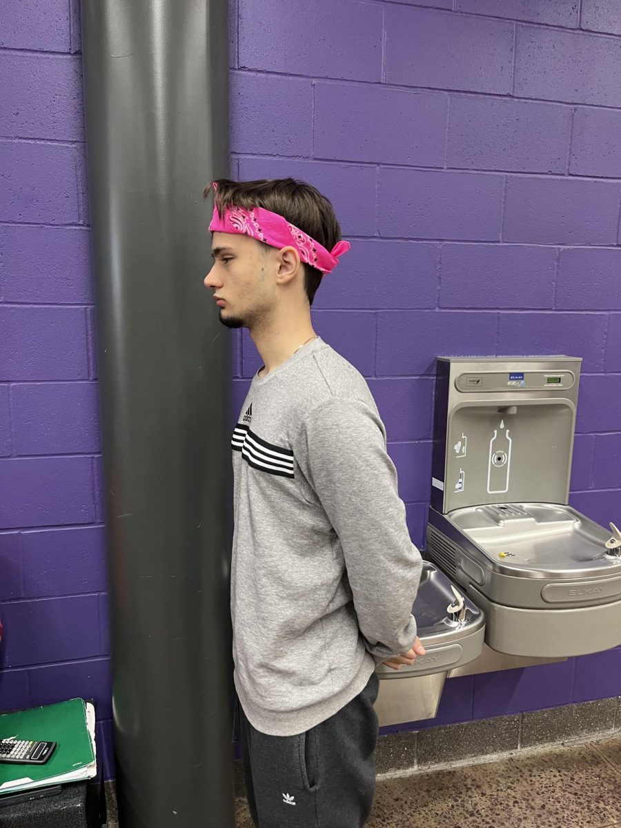 Francisco Lavalle rocking the pink bandanna