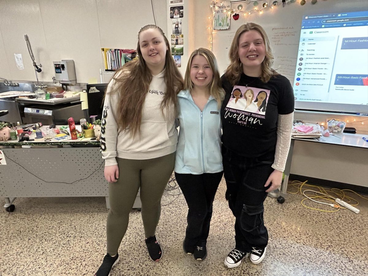 Senior Alyssa Rainwater, Jaden Jay, and Sophia Furth getting closer and closer to their last day of high school 