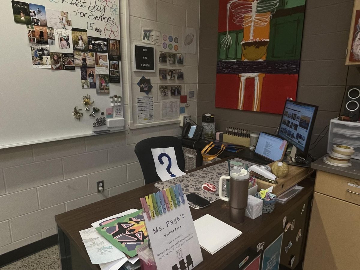 Mr. Janke not behind his desk