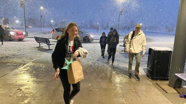 Freshman Edith Albrecht loves New York and the sweet Halloween snow storm at NUHS.